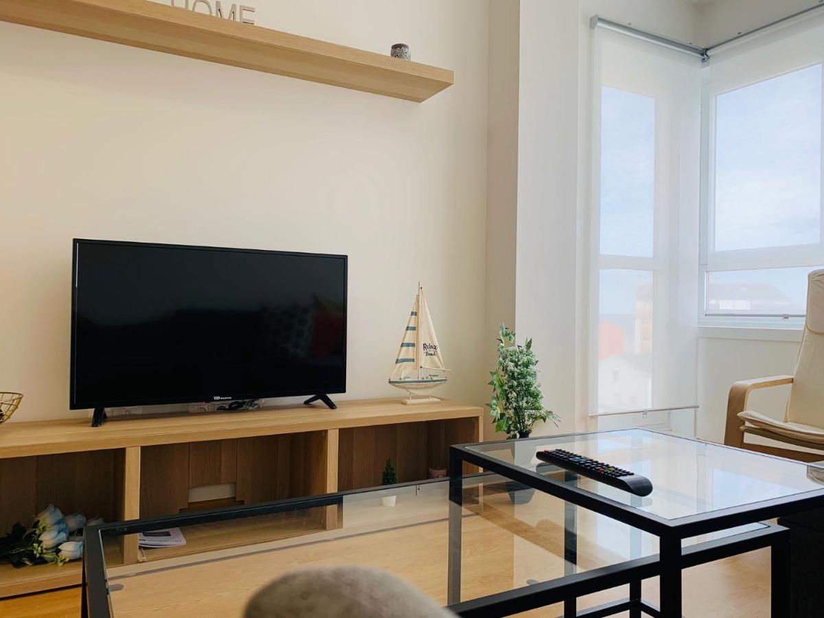 Apartamentos Lamarosa -Playa Urbana Burela Luaran gambar